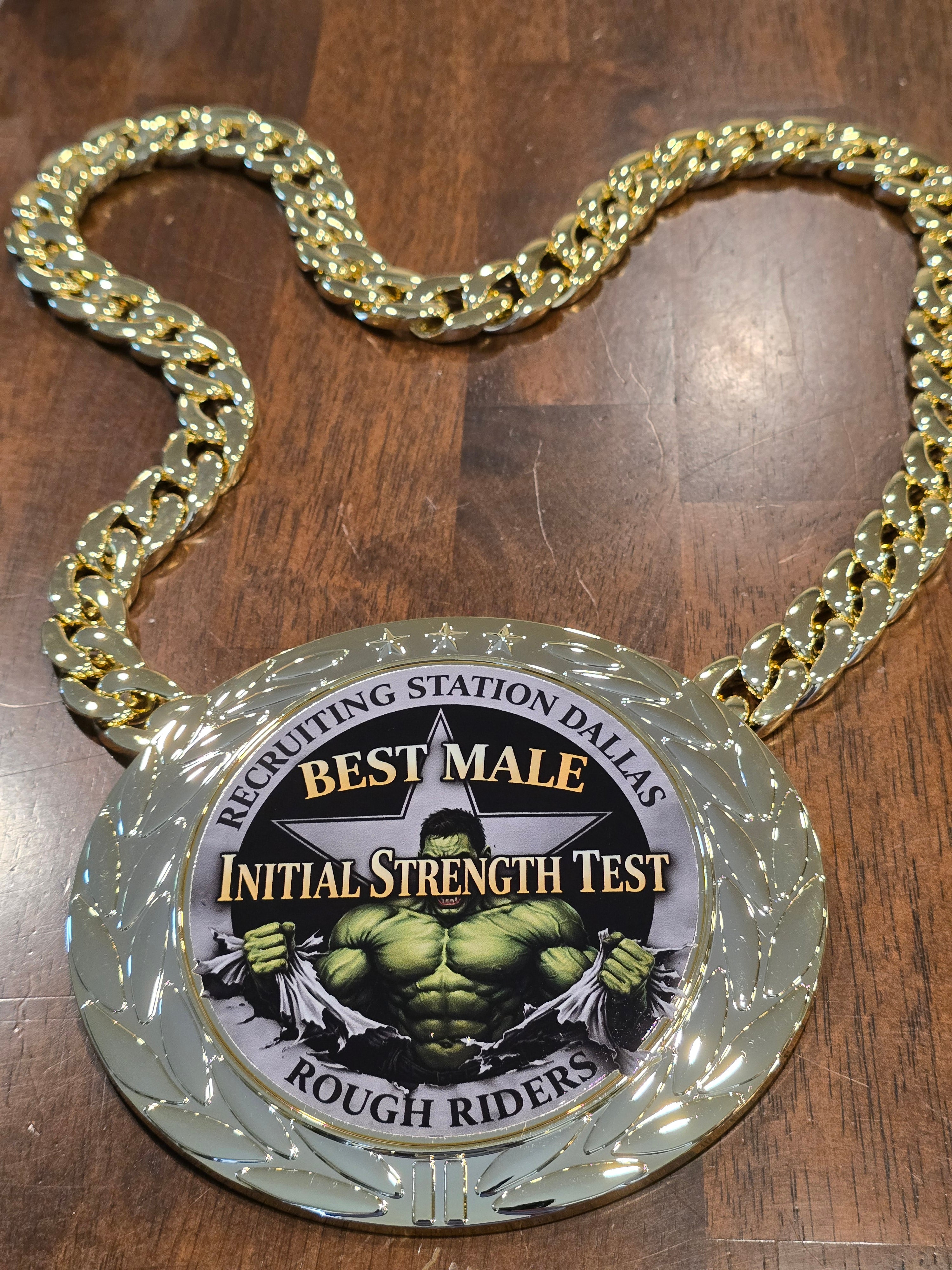 Custom made plaque