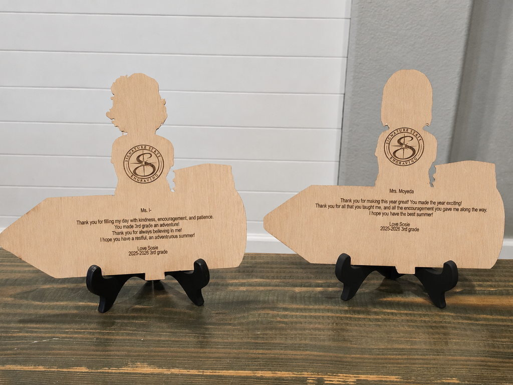Custom Teacher Desk Ornament