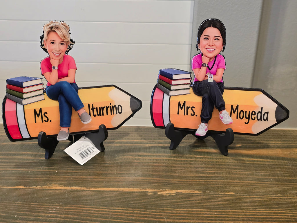 Custom Teacher Desk Ornament