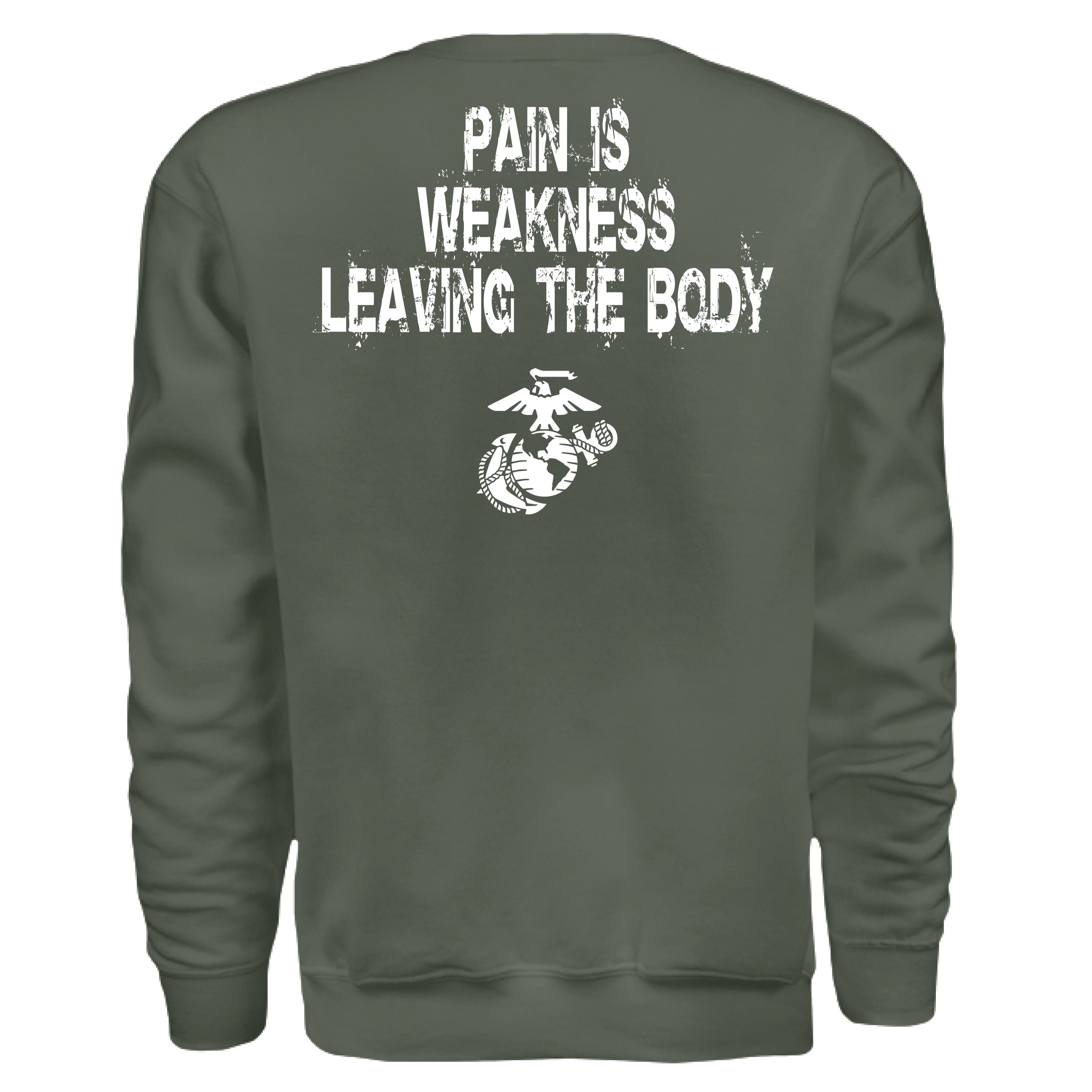 MILITARY GREEN - BACK