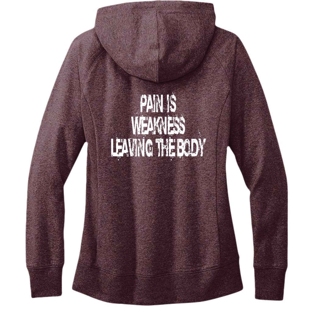 Maroon Heather - BACK
