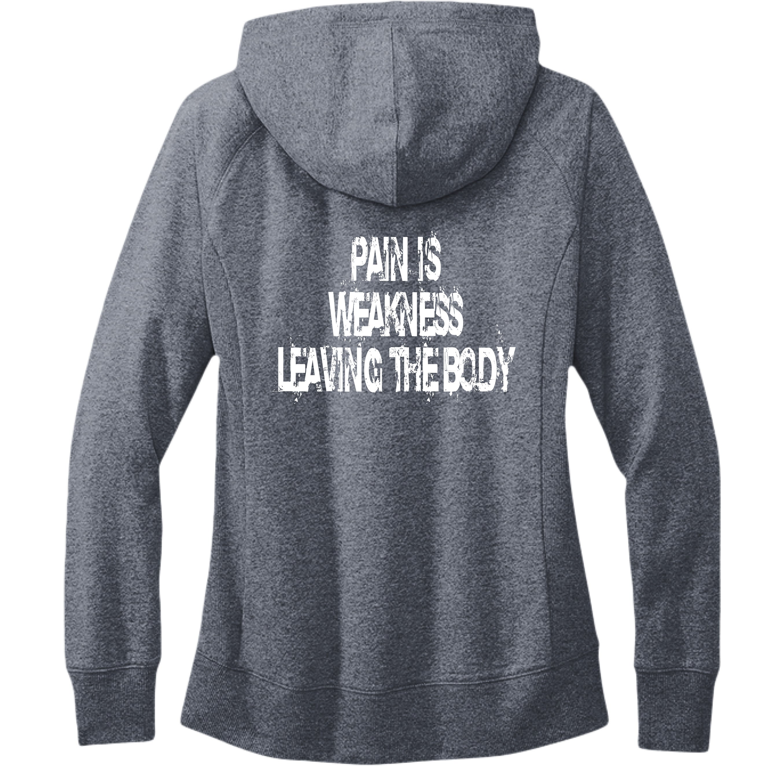 Heathered Navy - BACK