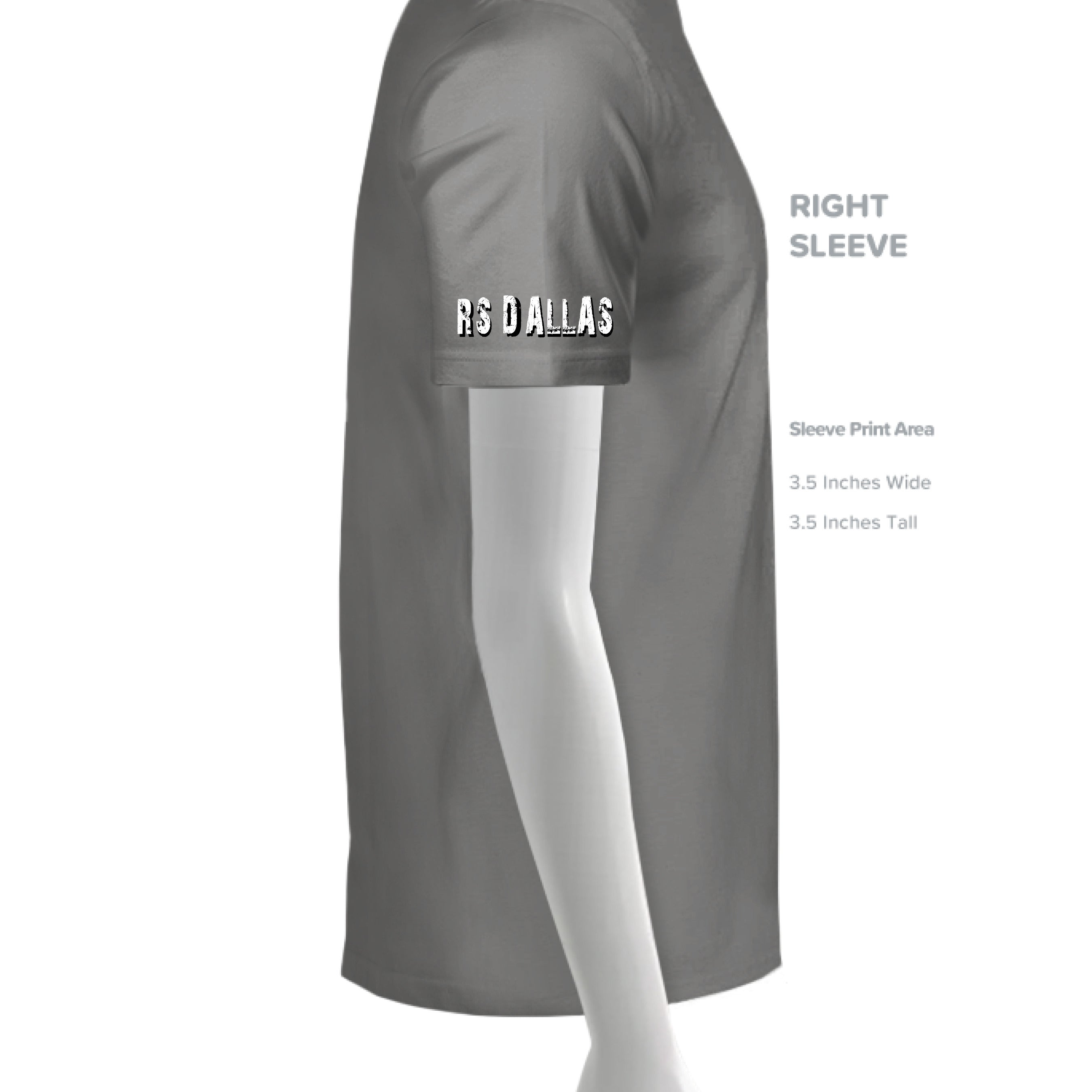 BLACK MELANGE - SLEEVE_RIGHT