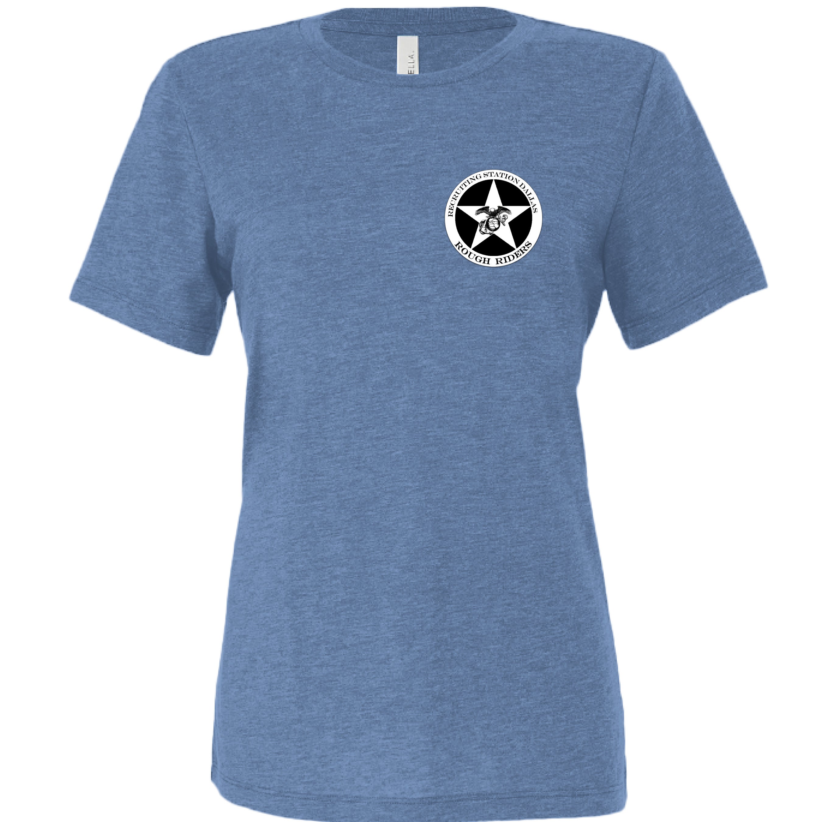 Blue Triblend - FRONT