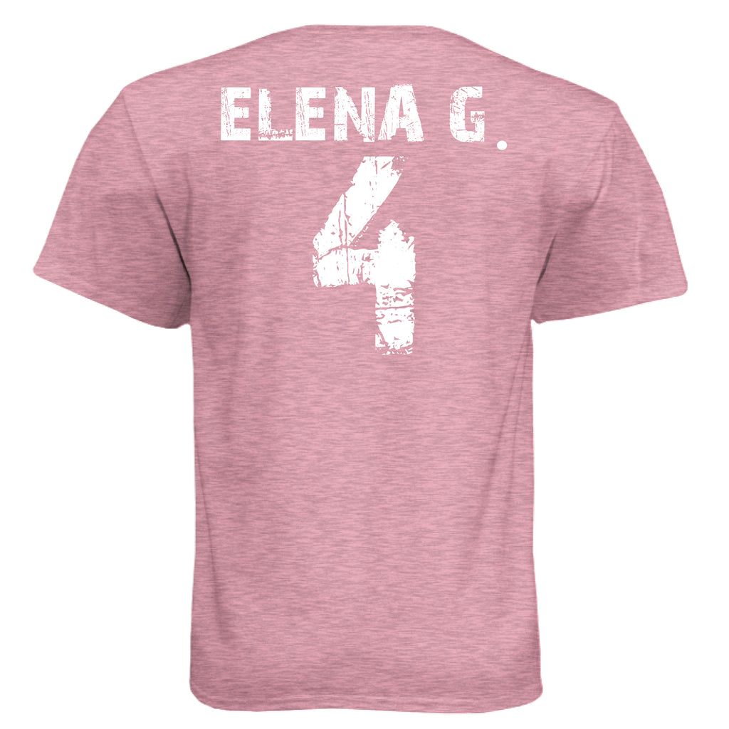 Heather Light Pink - BACK