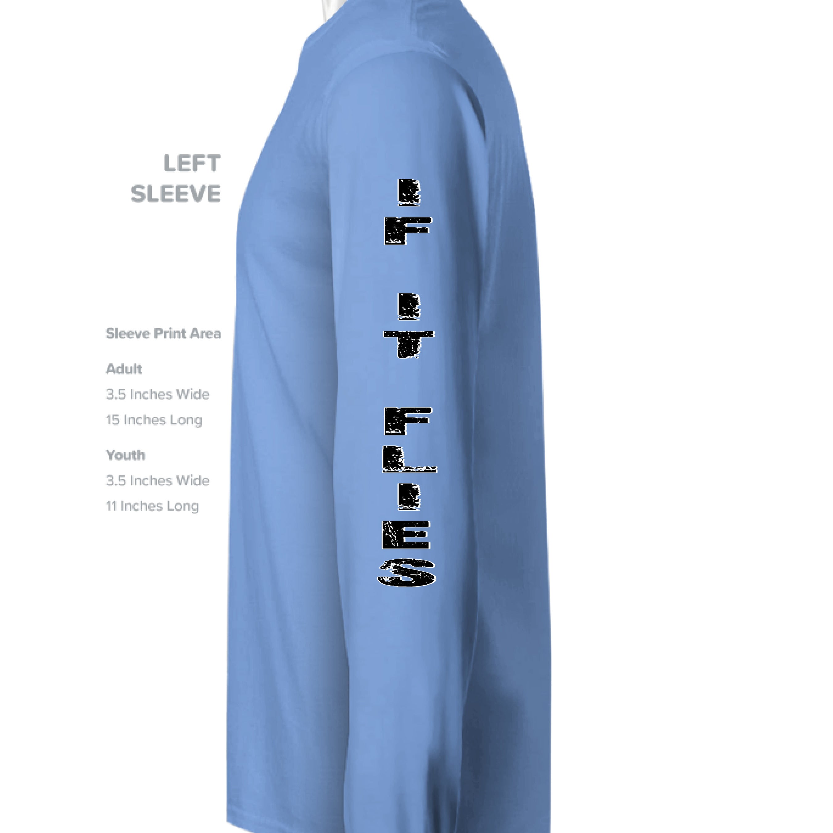 Carolina Blue - SLEEVE_LEFT