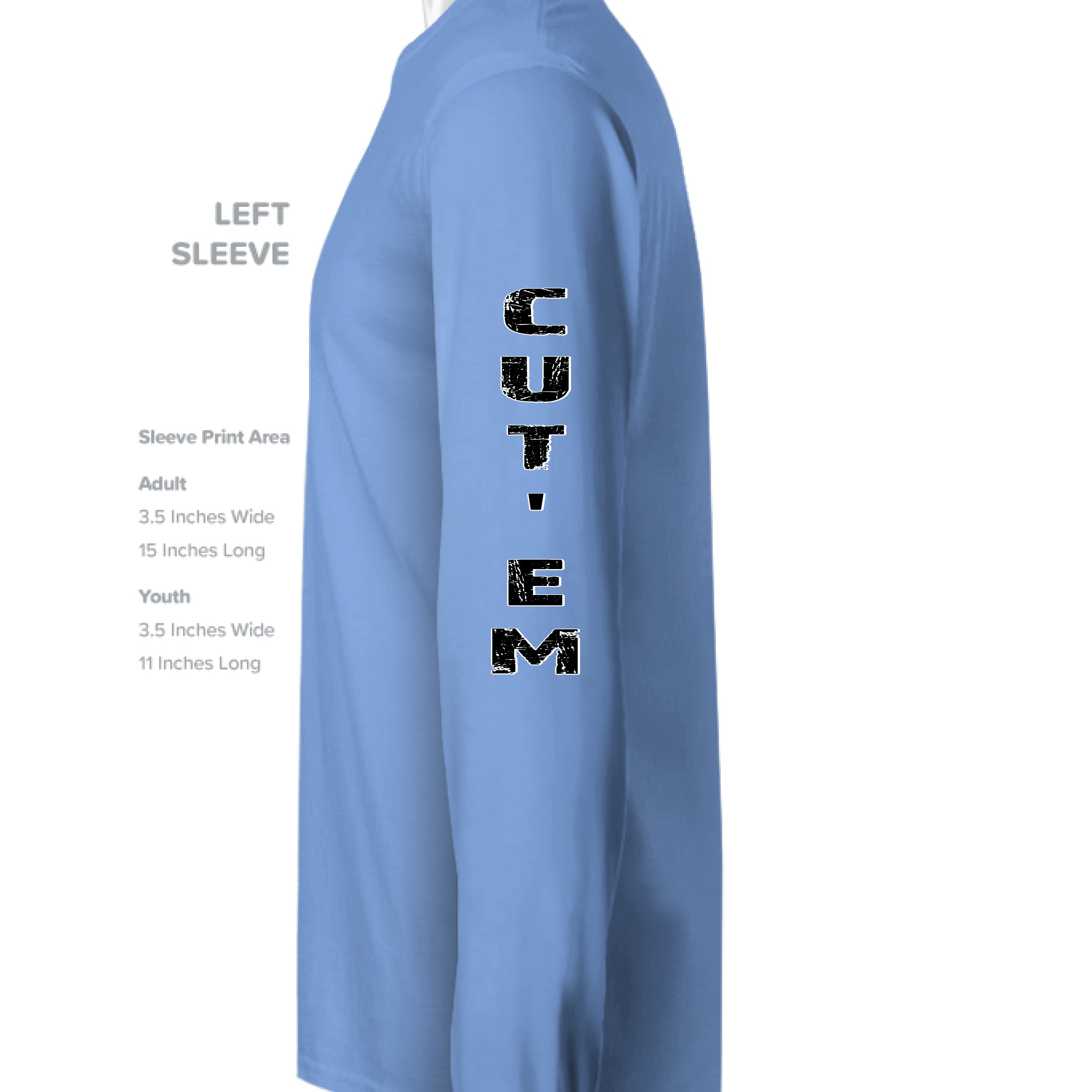 Carolina Blue - SLEEVE_LEFT