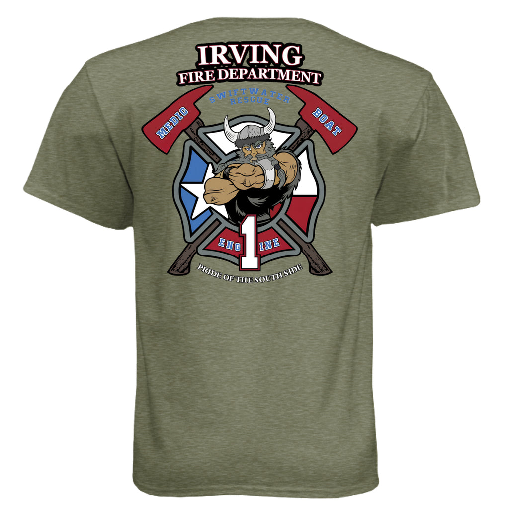 MILITARY GREEN - 6010 - BACK
