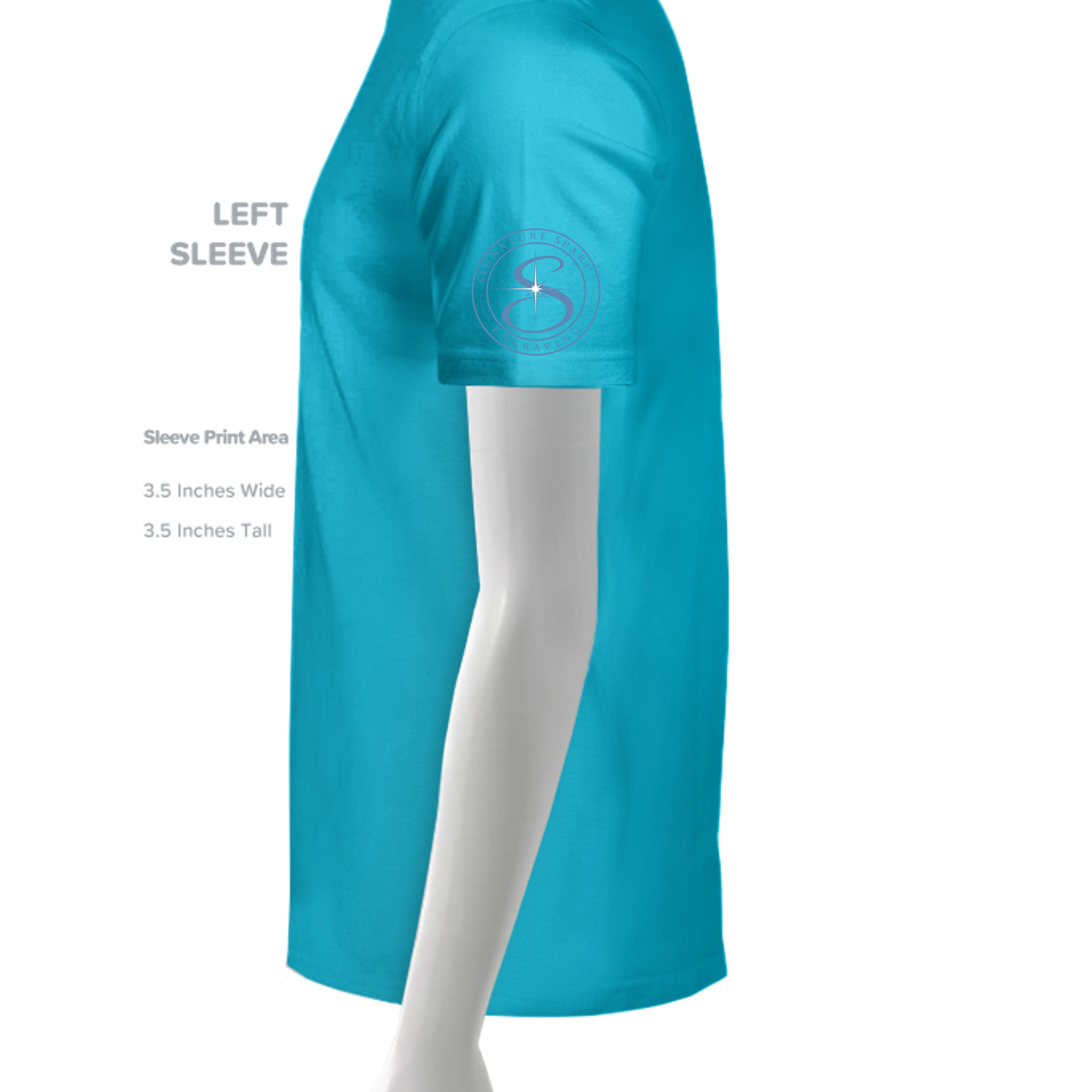 TURQUOISE - 6004 - SLEEVE_LEFT