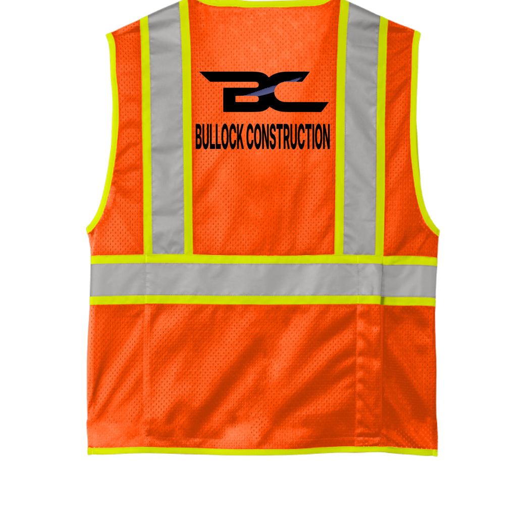 Safety Orange - CSV105 - BACK