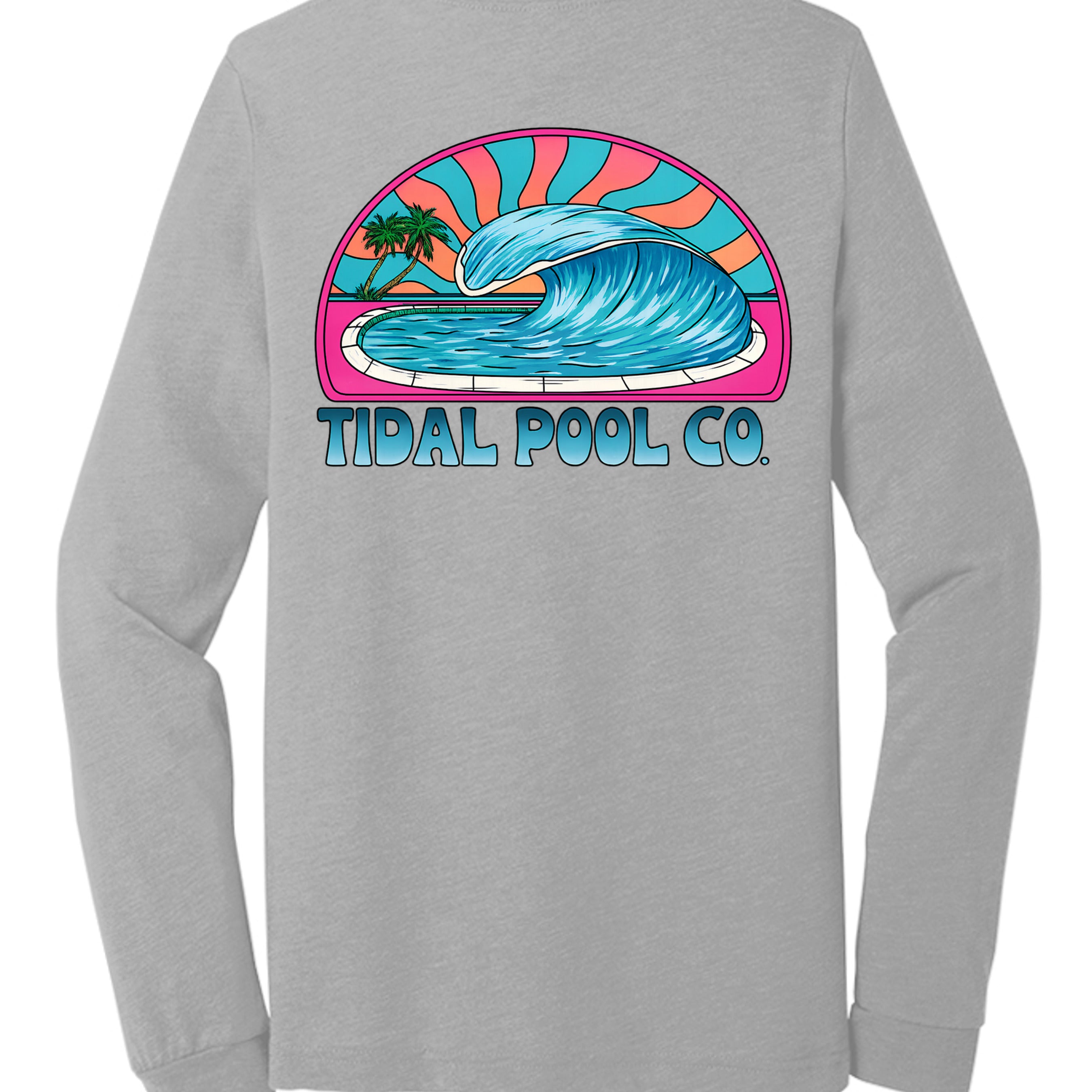 Athletic Grey Triblend - 3513 - BACK