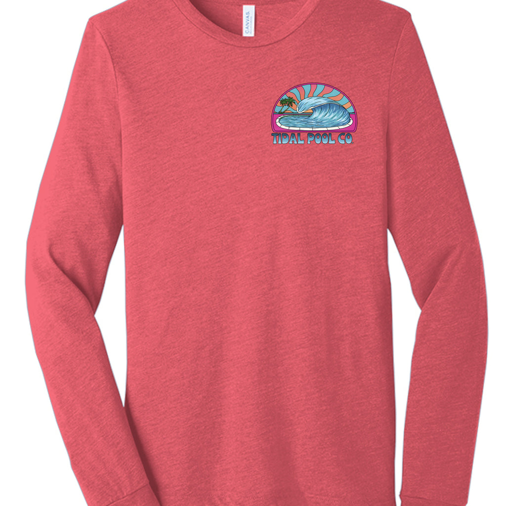 Red Triblend - 3513 - FRONT