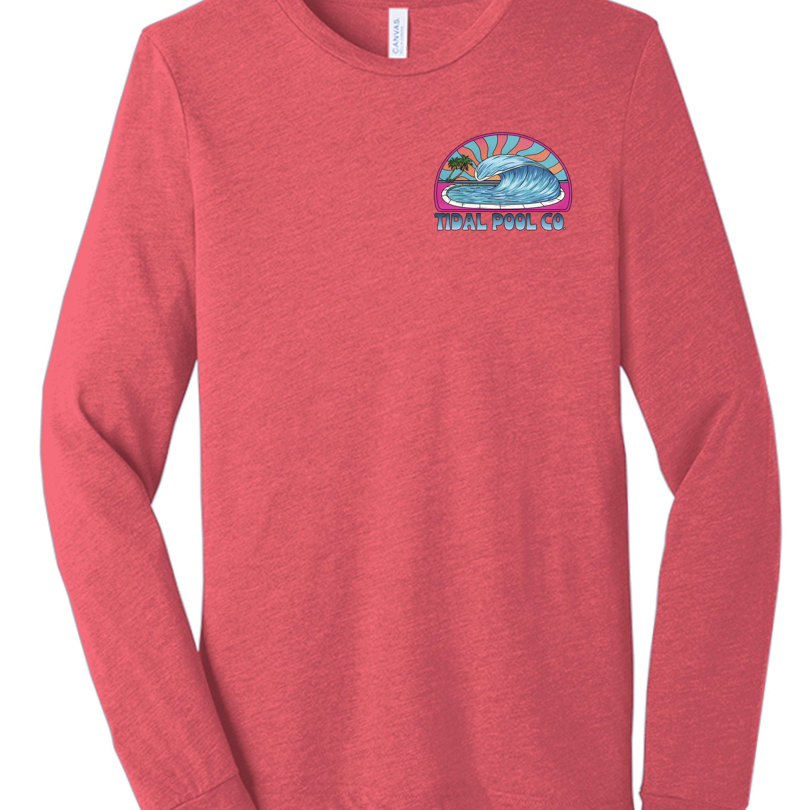 Red Triblend - 3513 - FRONT