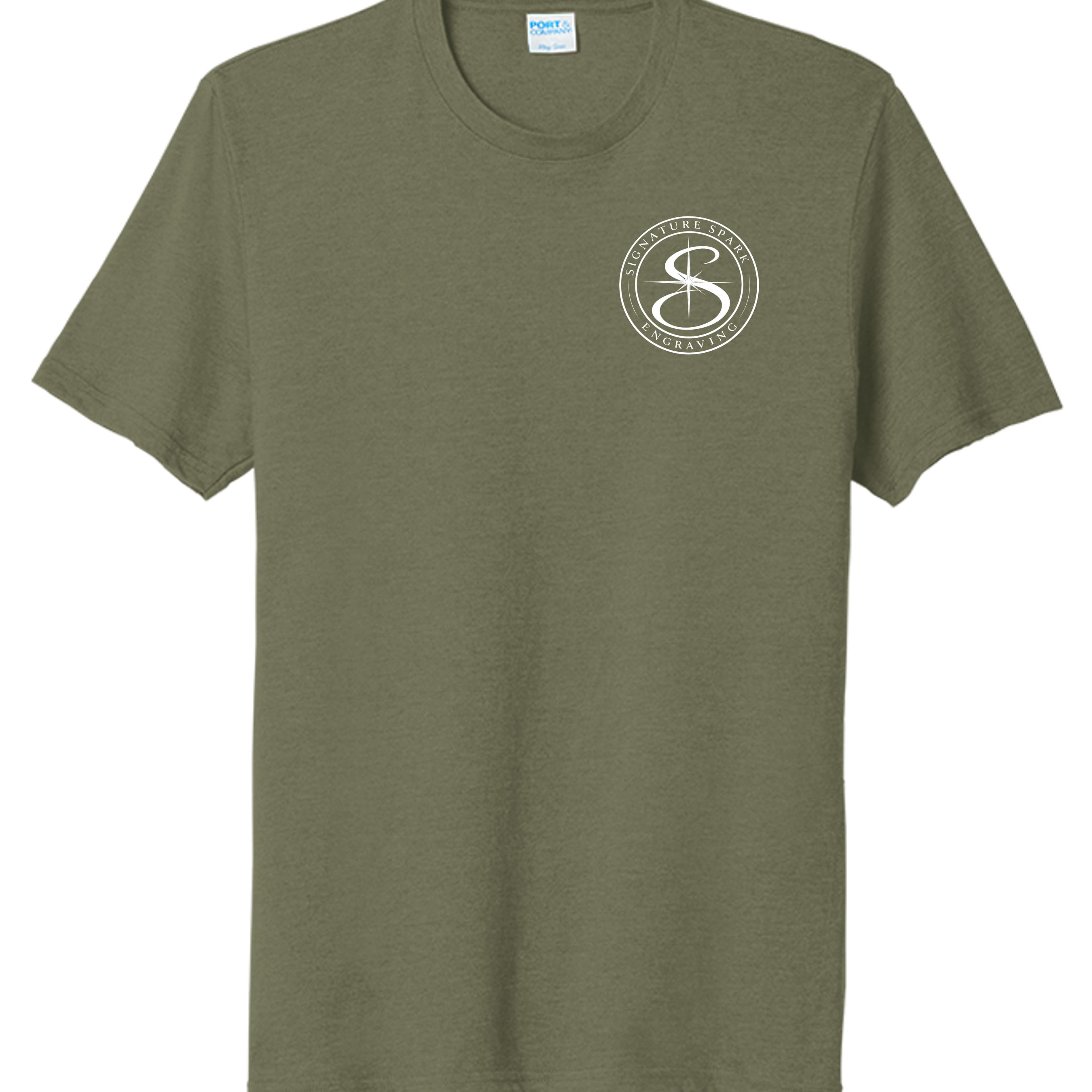 Military Green Heather - PC330 - FRONT